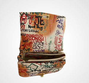 SHOW STOPPER ONE OF A KIND GRAFFITI BAG