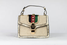 Load image into Gallery viewer, Crocodile Print Crossbody Handbag
