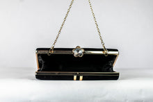 Load image into Gallery viewer, Ladies Night Out Black Velvet Clutch
