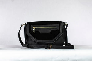 BLACK CROSSBODY BAG