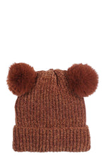 Load image into Gallery viewer, Cute Super Soft  Double PomPom Beanie... more color options available
