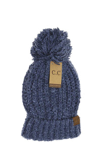 CHENILLE POM CC BEANIE.. more color options available