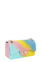 Load image into Gallery viewer, Cotton Candy Colored V Line Purse
