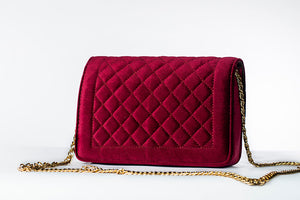 Jaded VELVET CROSSBODY BAG.. more color options available