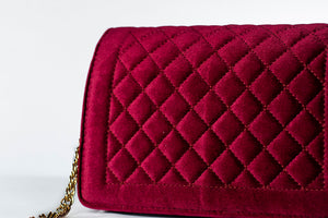 Jaded VELVET CROSSBODY BAG.. more color options available