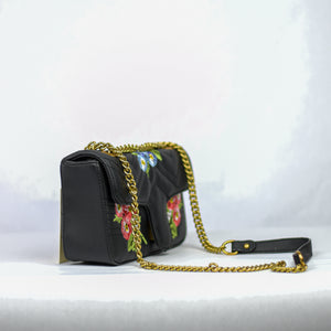 Flower Embroidered Crossbody Bag... more color options available