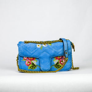 Flower Embroidered Crossbody Bag... more color options available