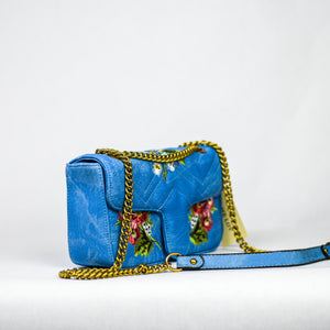 Flower Embroidered Crossbody Bag... more color options available