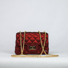 Load image into Gallery viewer, Can’t Take Your Eyes Off Me Ruby Red Quilted Jelly Purse
