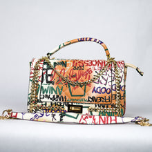 Load image into Gallery viewer, SHOW STOPPER ONE OF A KIND GRAFFITI BAG
