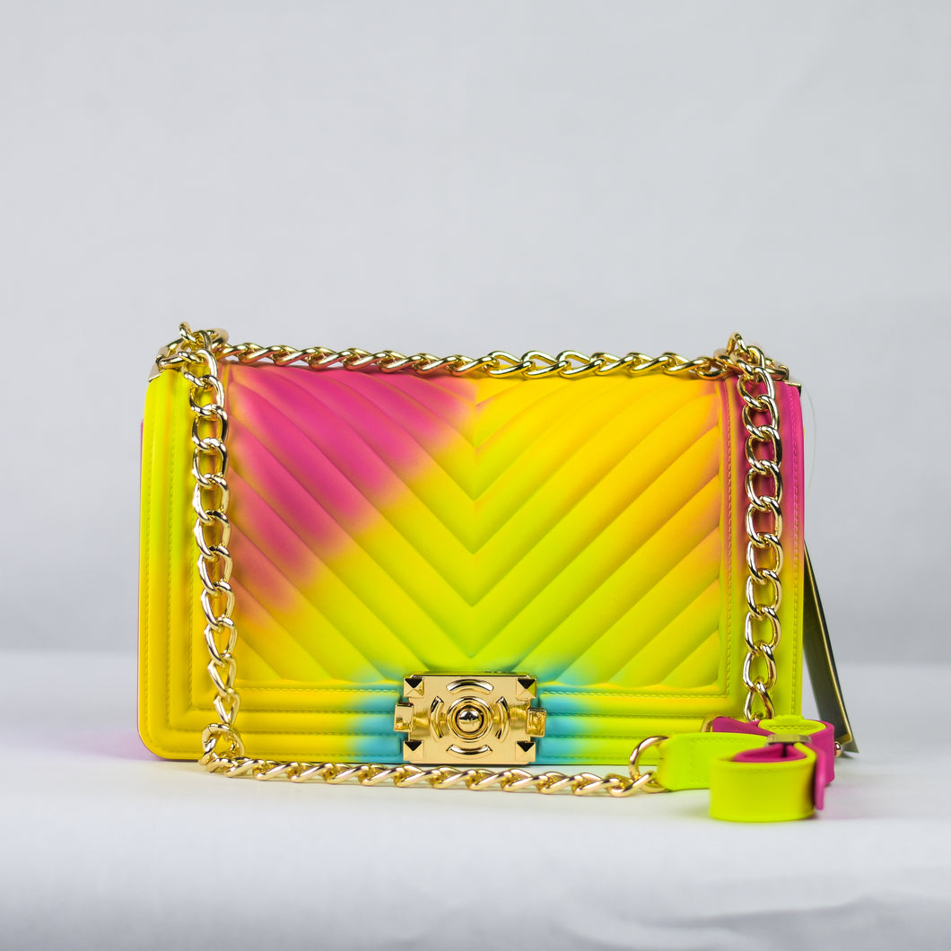 ALL EYES ON ME  MULTICOLOR SHOULDER BAG