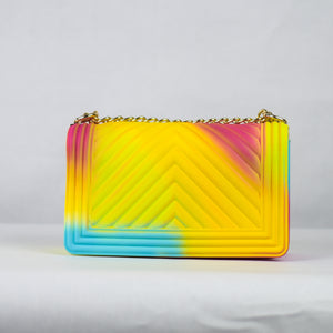 ALL EYES ON ME  MULTICOLOR SHOULDER BAG